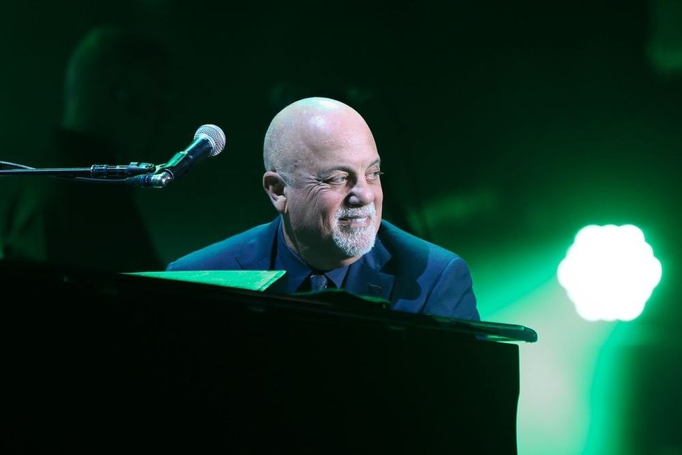 Singer Billy Joel performs in concert at Madison Square Garden on November 21, 2016 in New York City.