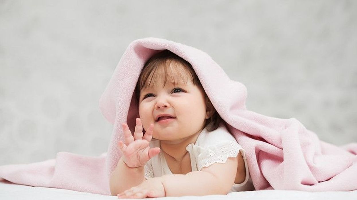 six months old baby girl lying on blanket - Nicknames