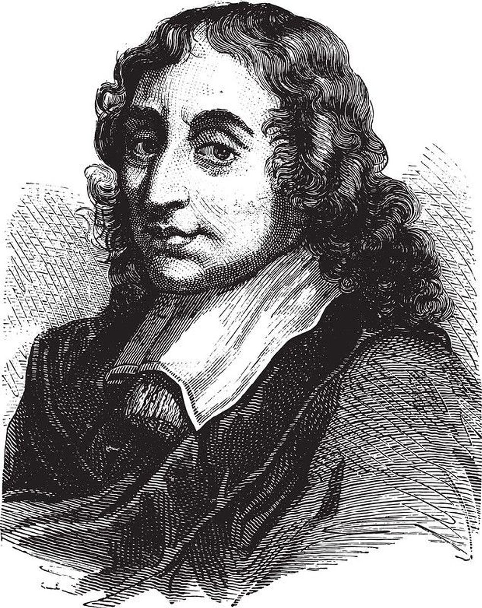 Sketch of Blaise Pascal 