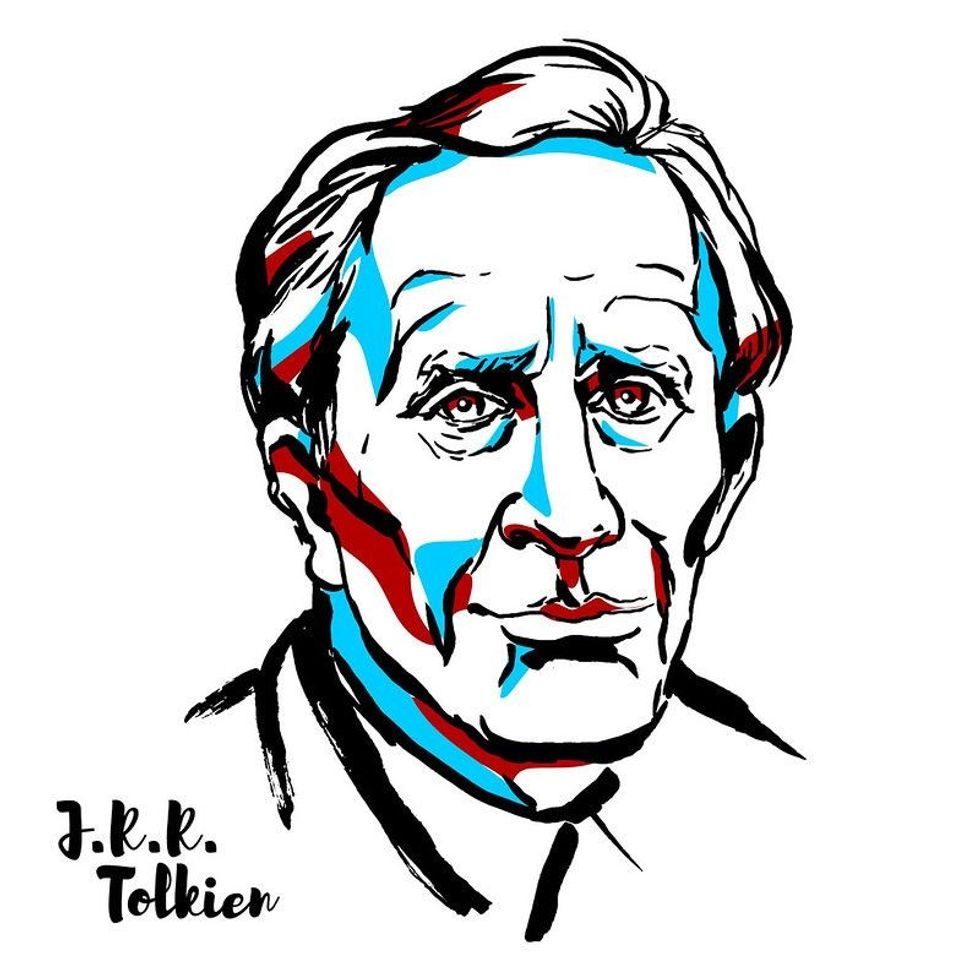 Sketch of J.R.R. Tolkien