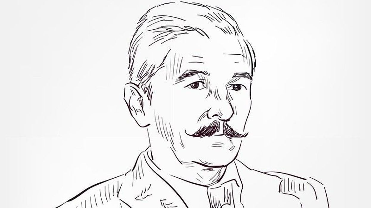 Sketch of William Faulkner