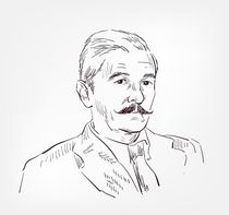 Sketch of William Faulkner