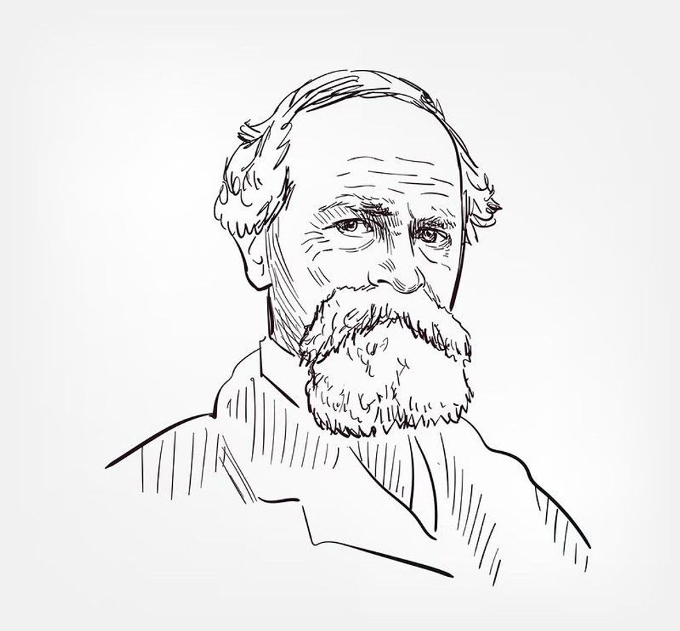 Sketch of William James