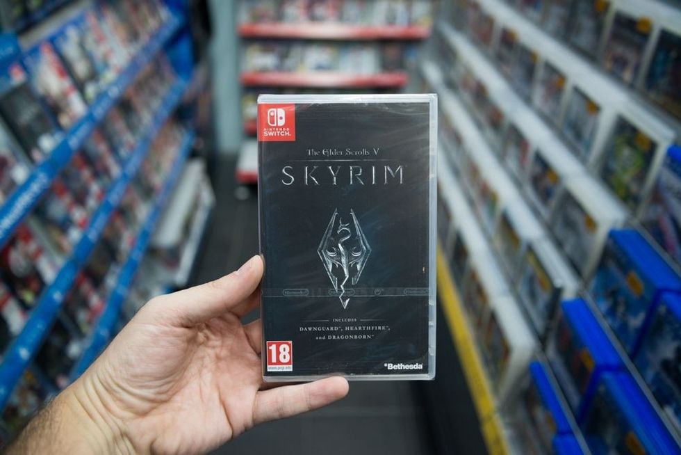 Skyrim videogame