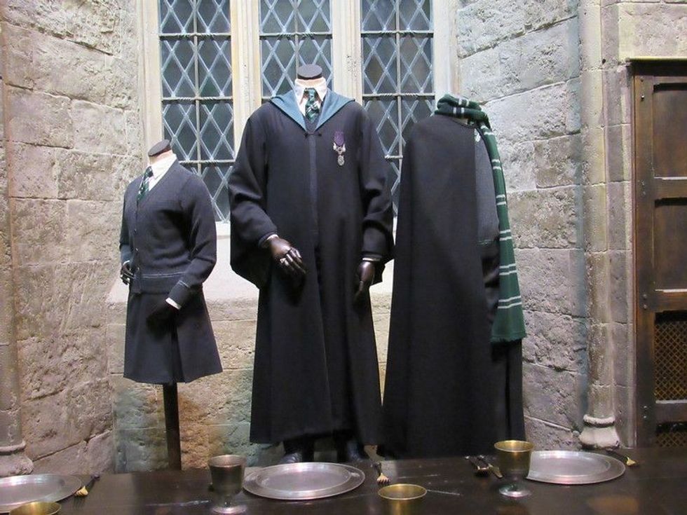 Slytherin house costumes : Harry Potter movie
