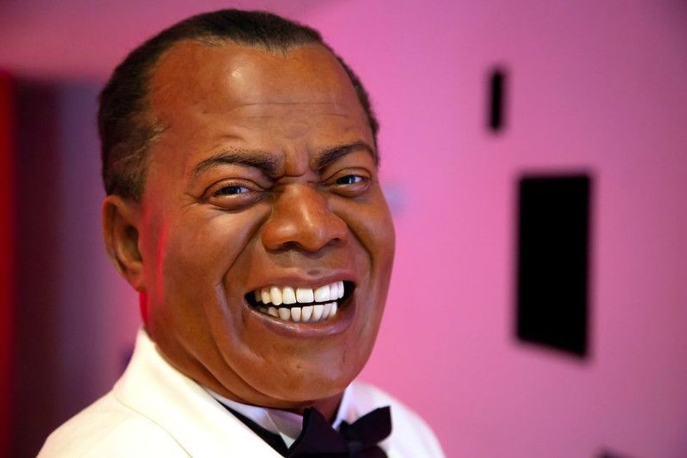 Smiling picture of Louis Armstrong