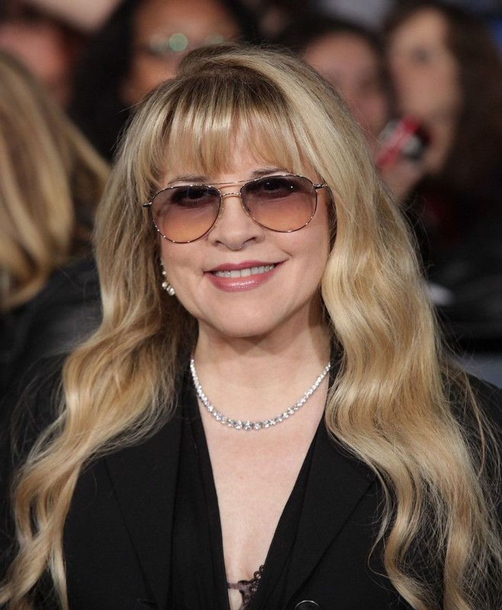 Smiling picture of Stevie Nicks from an event