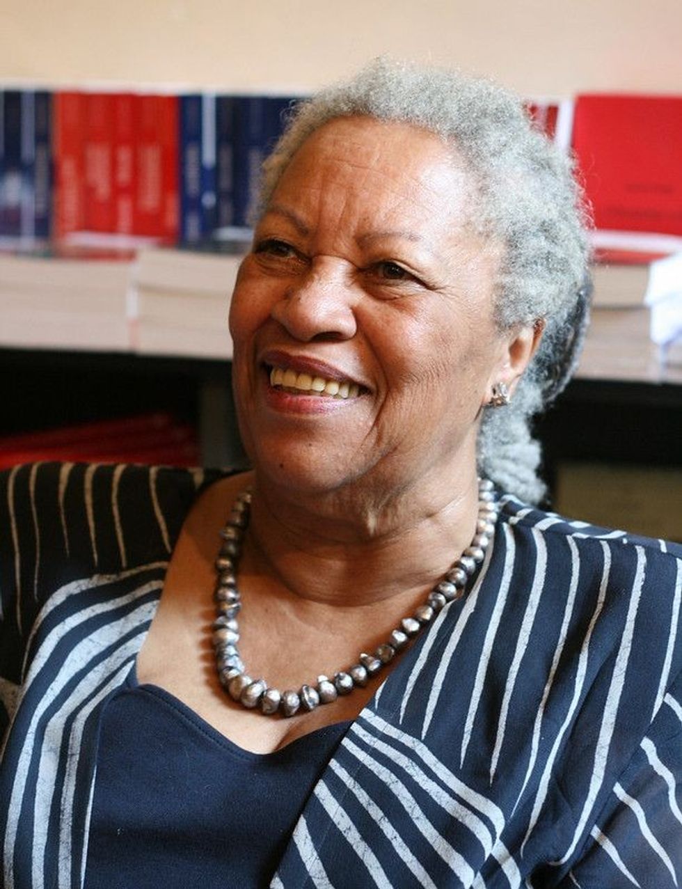 Smiling picture of Toni Morrison