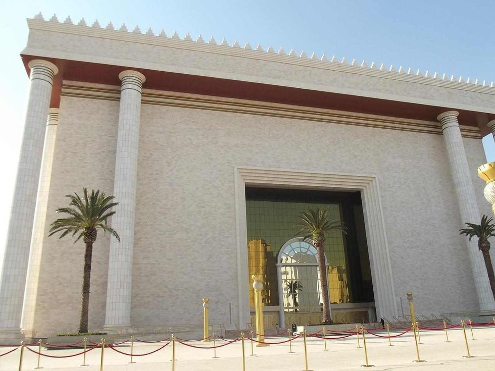 Solomon's temple was constructed on Mount Moriah