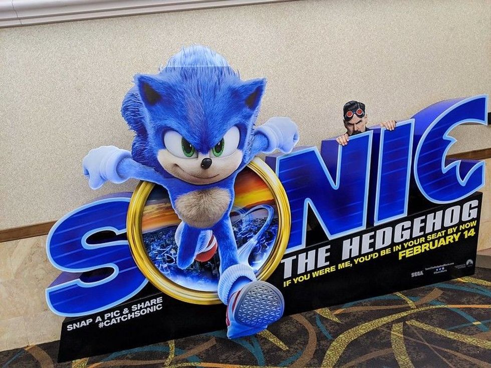 Sonic the Hedgehog Moive poster