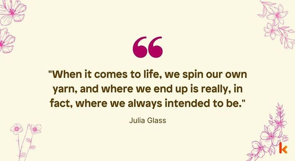 Spinning often resembles the never-ending circle of life.