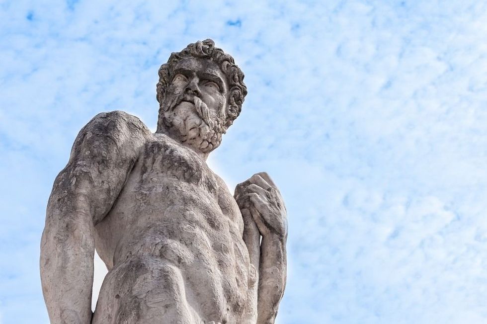 Statue of Hercules.