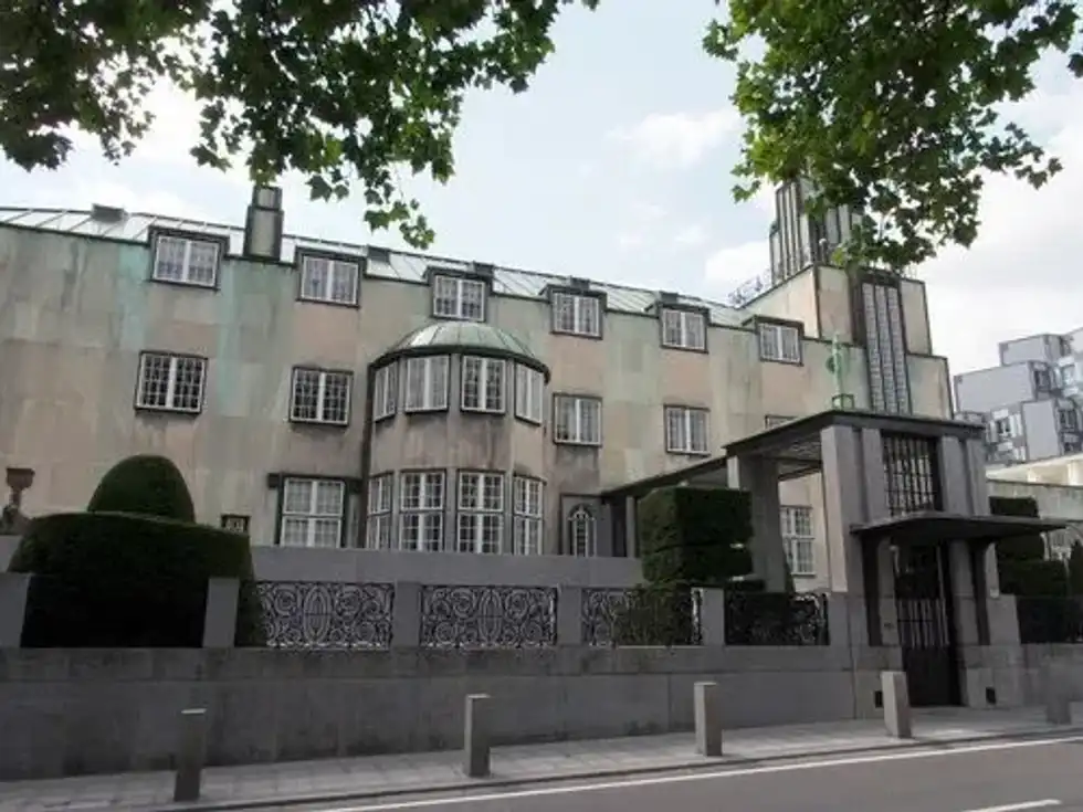 Stoclet House was commissioned by Adolphe Stoclet, a banker from Brussels. Learn more Stoclet House facts.