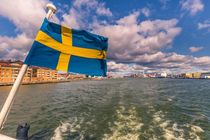 Swedish flag waving on the speeding boat - Nicknames