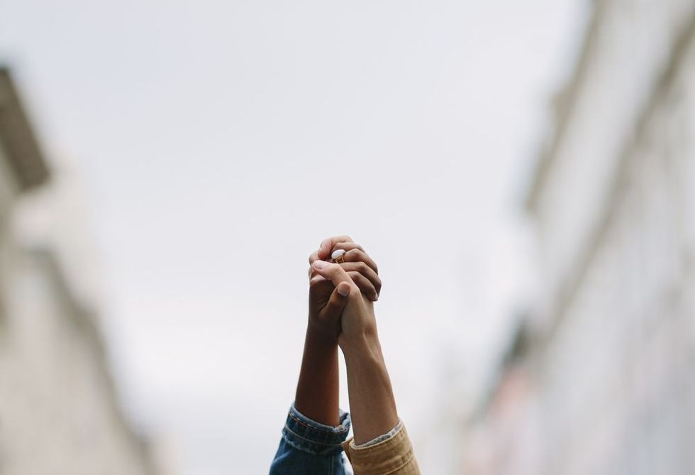 Symbolic picture showing that we are stronger together.