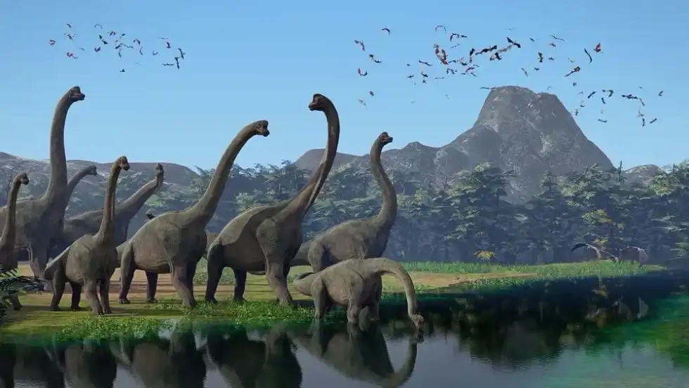 Tangvayosaurus facts talk about the fossils of the old species.