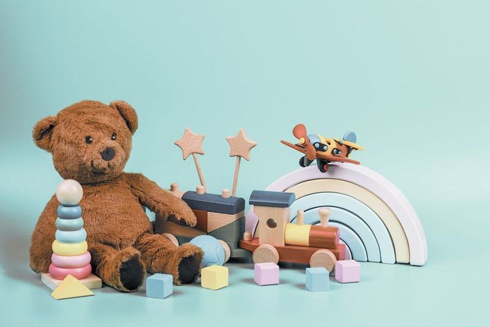 Teddy bear with toys - Nicknames