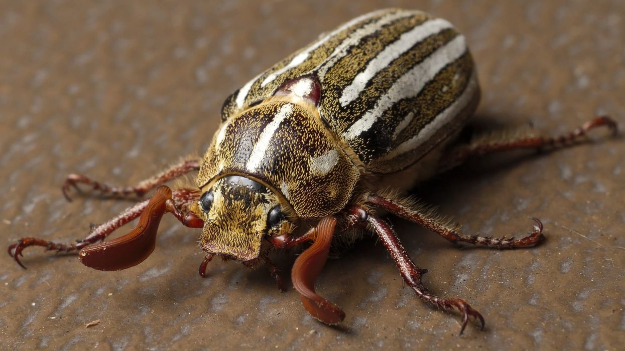 Ten-lined June beetle facts for kids are interesting to read
