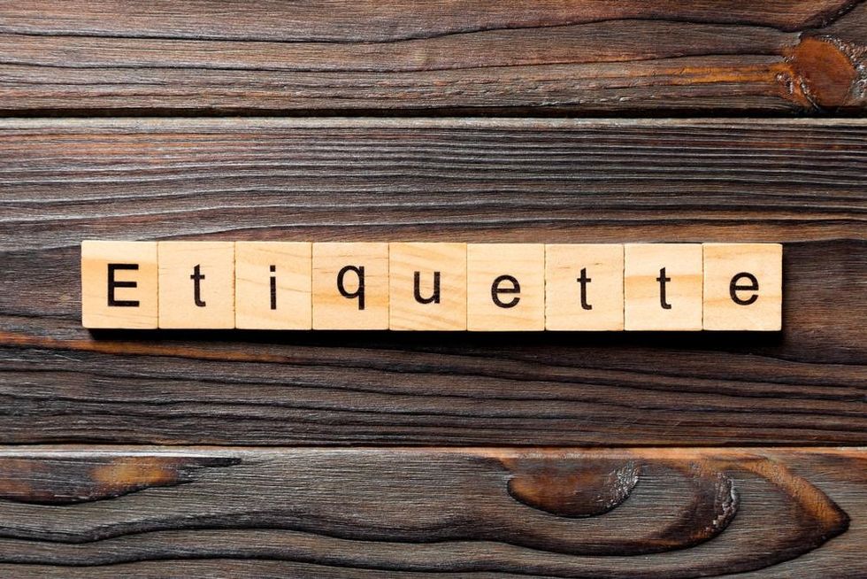 Text on wooden table