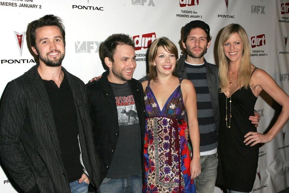 The Cast of "It's Always Sunny in Philadelphia" at the premiere of the FX original drama series
