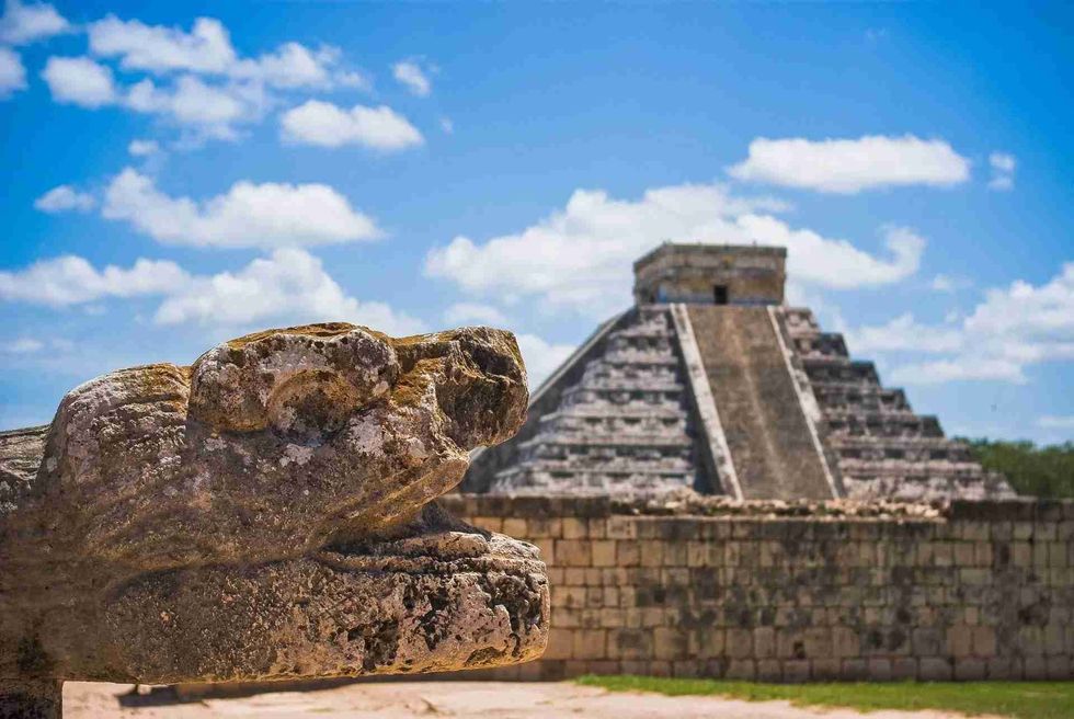 the colonial town of the mayan race