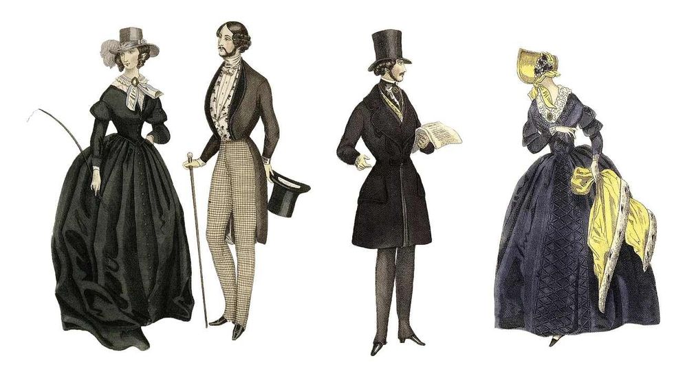 The distinction between formal and casual attire