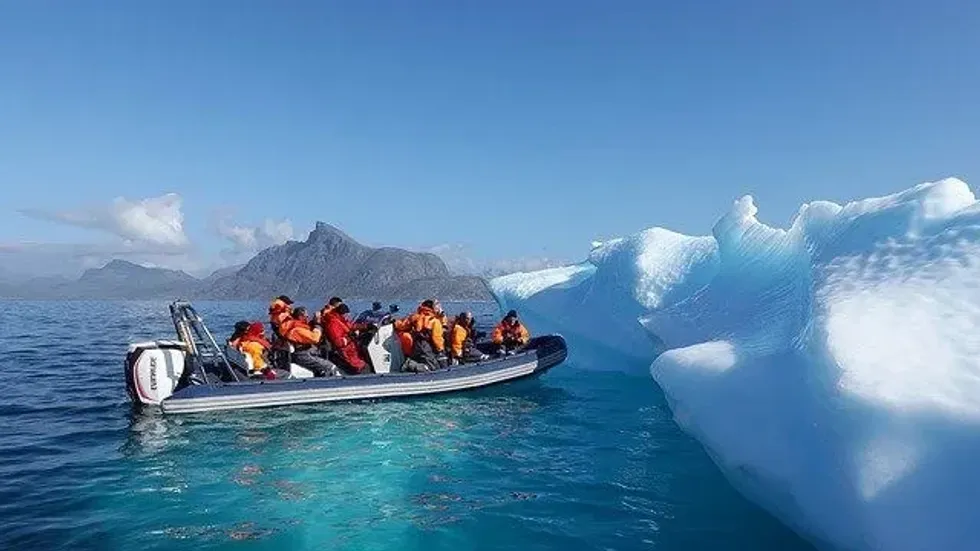 The Greenland Sea is one of the world's largest seas.