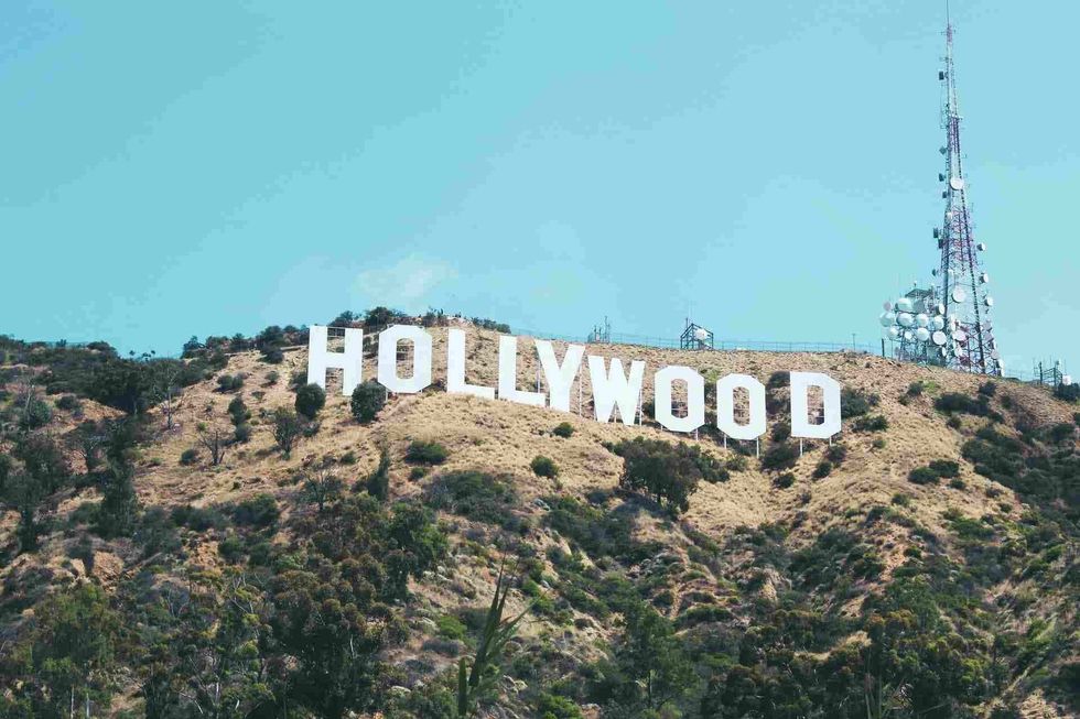 The Hollywood sign was erected to advertise