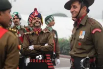 The Indian flag being hoisted on Army Day is a major highlight of the day