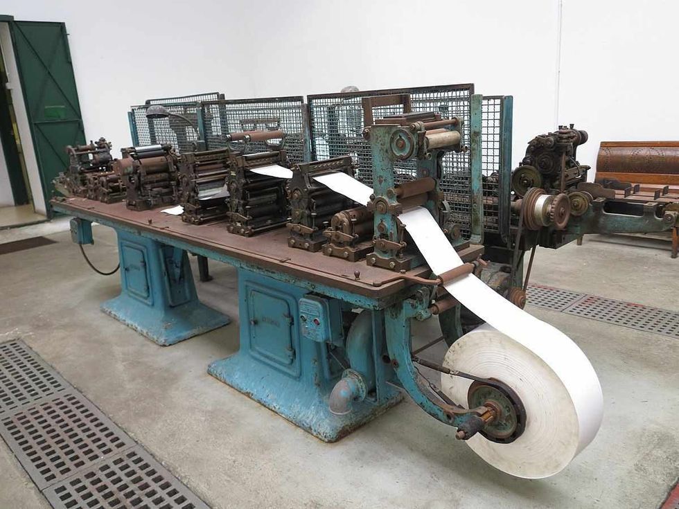 The invention of the printing press dates back to the year 1440