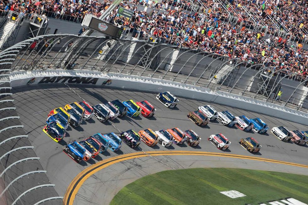 The Monster Energy NASCAR Cup Series teams take to the track