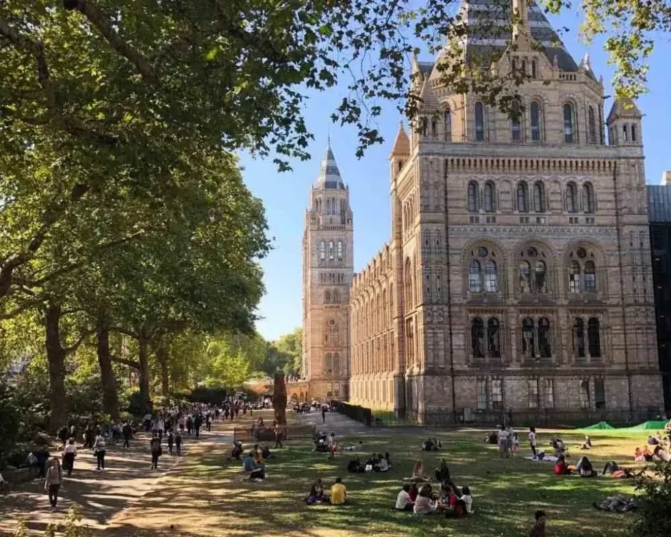 The Natural History Museum.