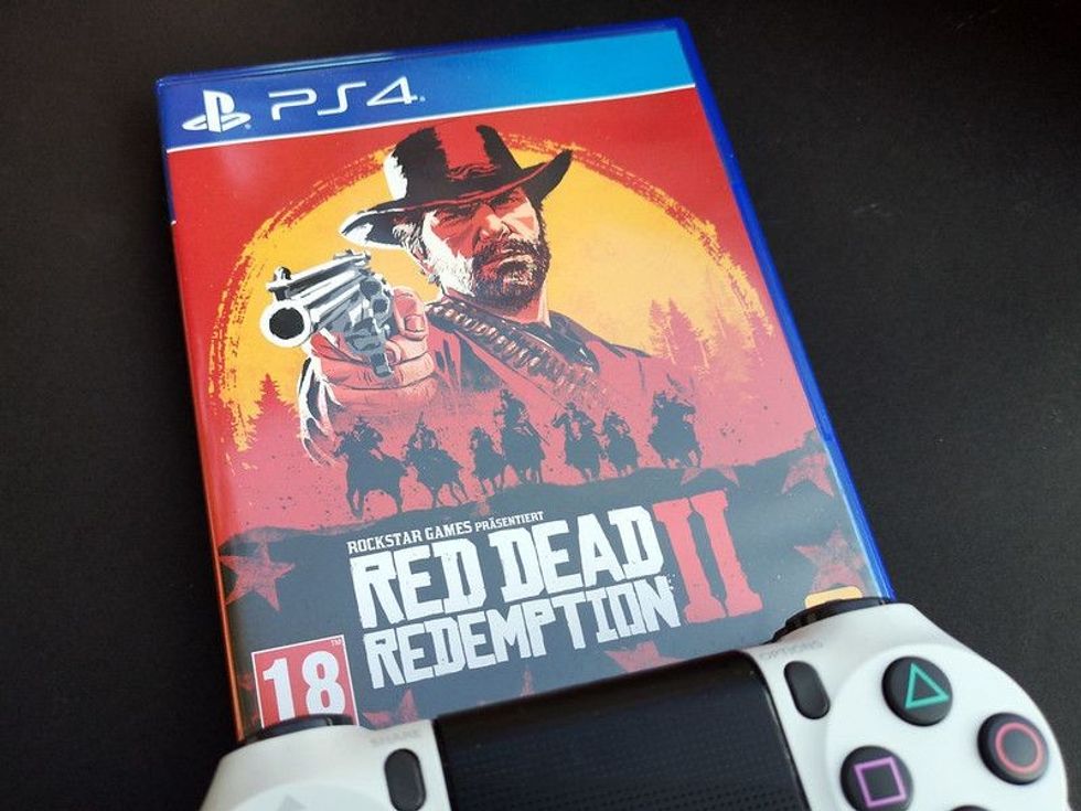 The New Red Dead Redemption 2 game with ps4 v2
