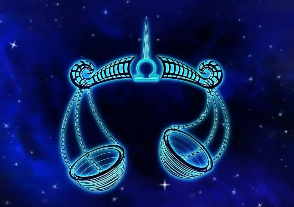 The symbol for Libra is a set of scales.
