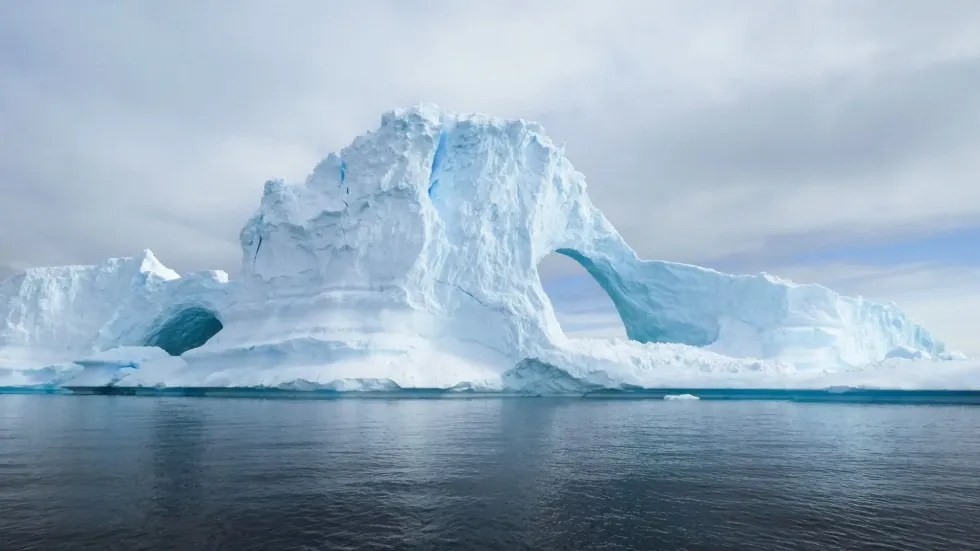 The typical Antarctica rainfall has resulted in such a dry climate on the continent.