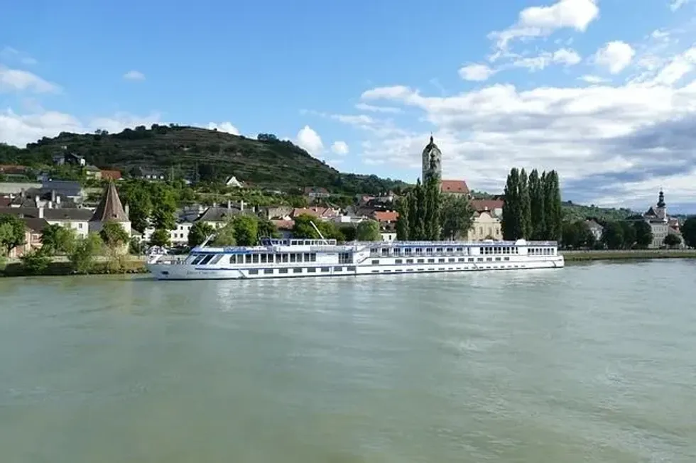 The Wachau runs along the Danube Valley between Krems and Melk, a well-preserved medieval environment organically grown through time.