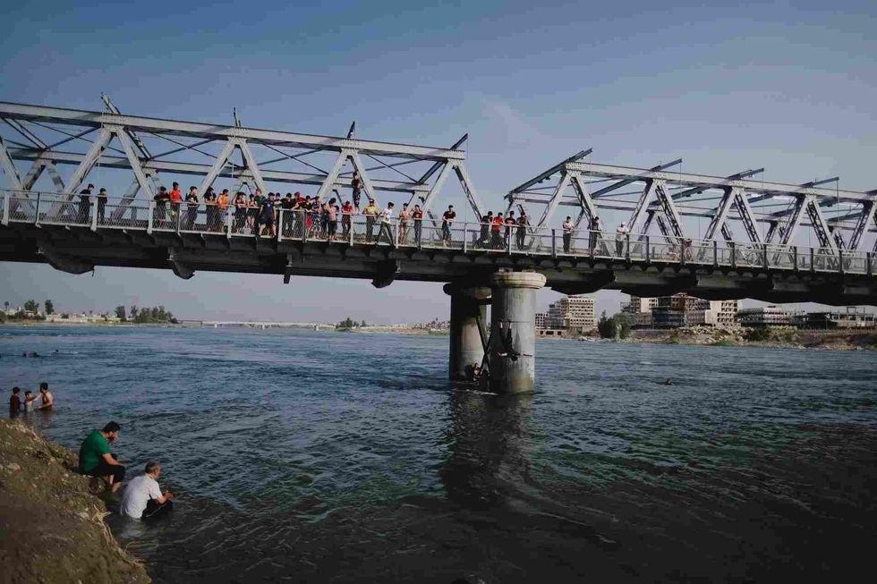 The word Mesopotamia means 'land between two rivers'. 
