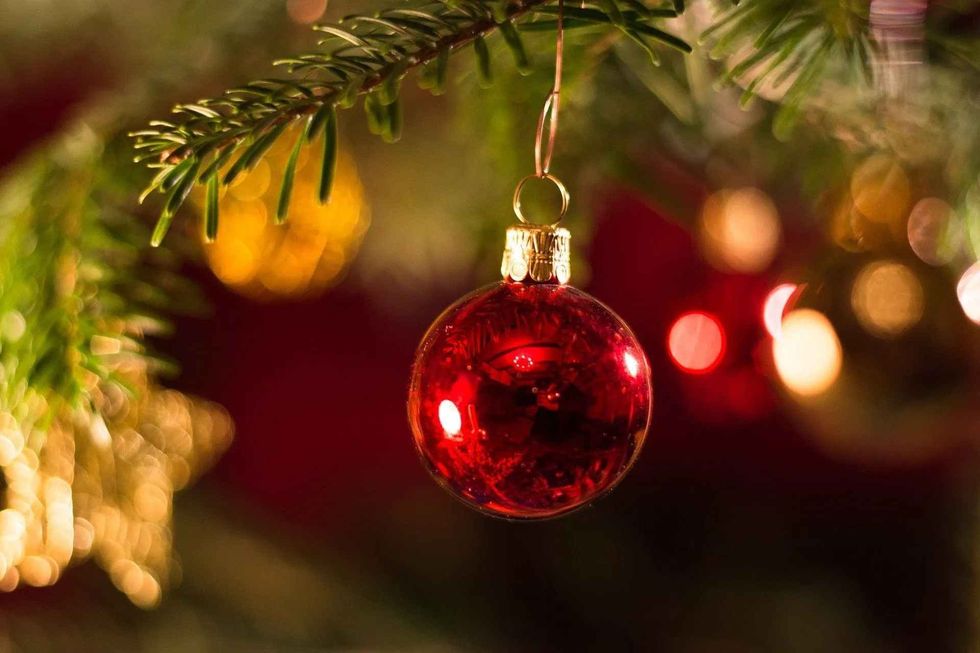 Then comes the final touch for celebrating Christmas