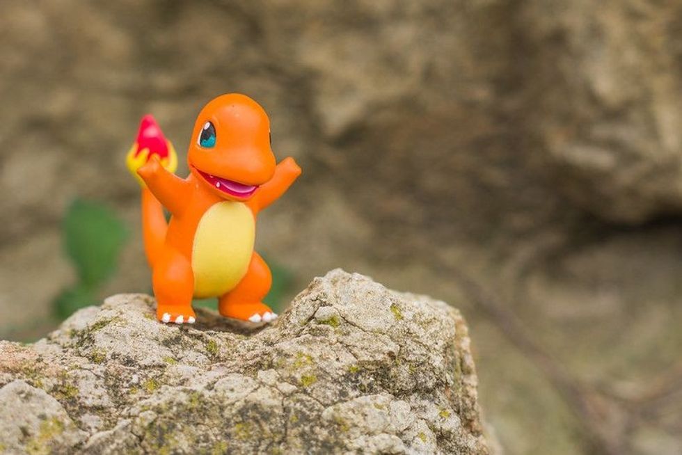 This species was renamed 'Charmander.' Char means 'Burnt' and, 'Salamander.' Different Charmander nicknames will call it