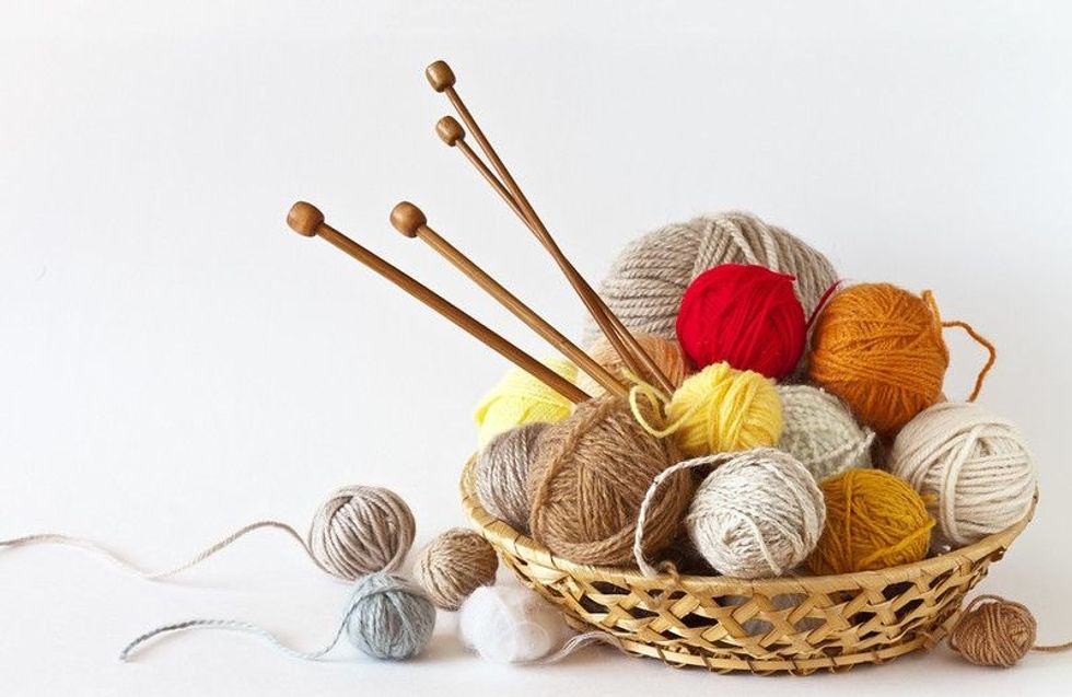 Threads for knitting dresses