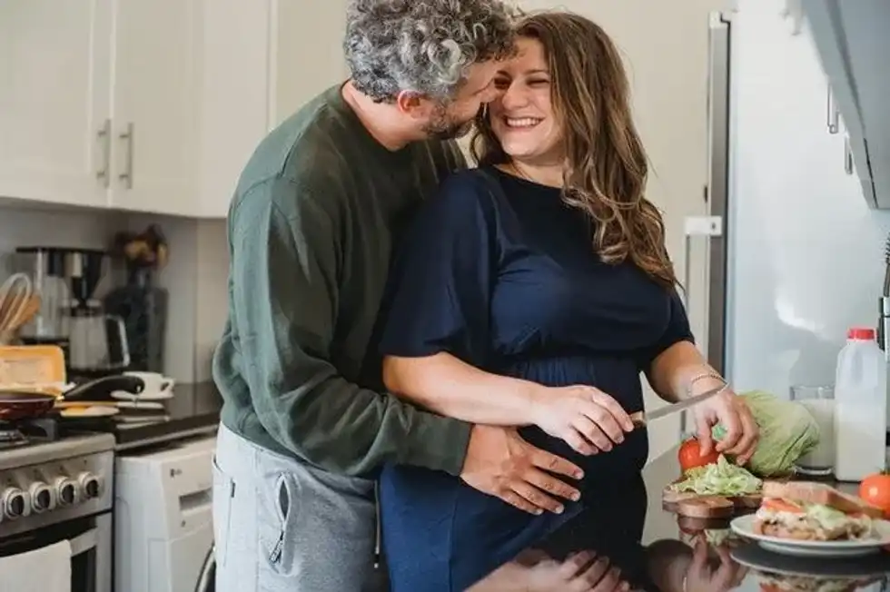 Throughout pregnancy you should eat a balanced, nutritious diet to support your baby's growth.
