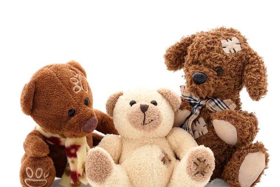 Trio of teddy bears