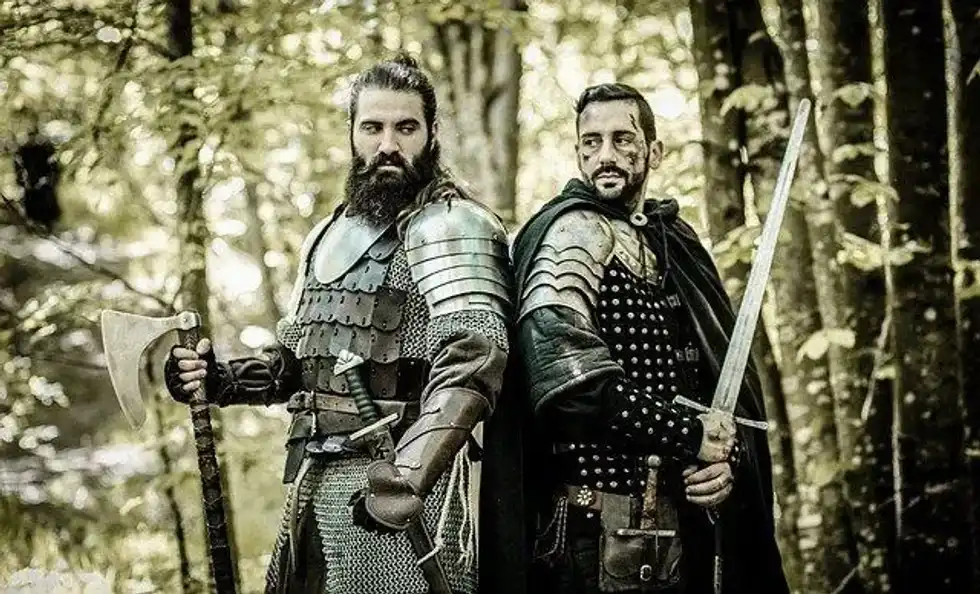 Two viking nights in the forest