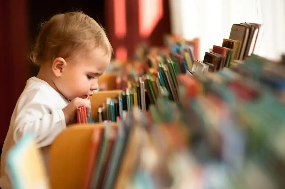 Two year old learning to read