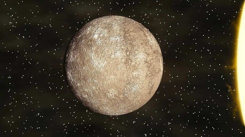 Until today only two robotic spacecraft have been able to make it to this unique gray planet