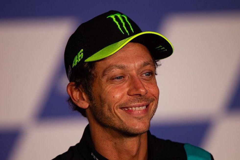 Valentino Rossi closeup