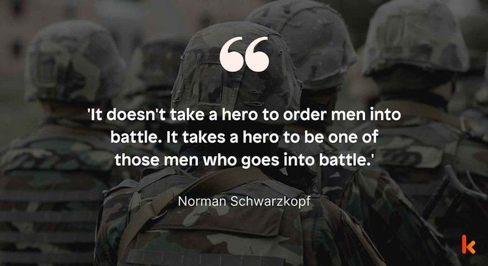 Veterans Day Quote by Norman Schwarzkopf