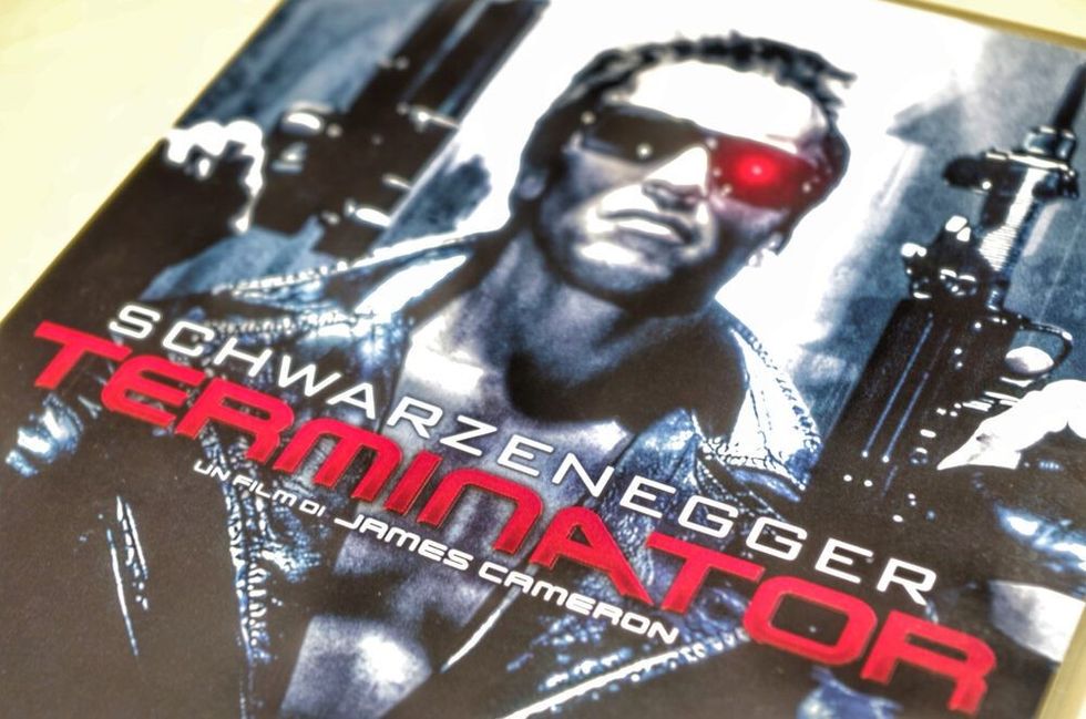 Video collection of the movie The Terminator final edition.