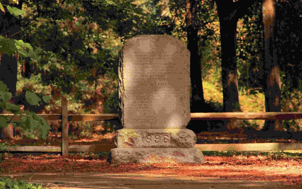 Virginia Dare Monument at the Fort Raleigh National Historic Site