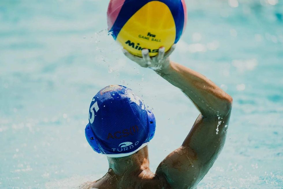Water polo is a competitive sport